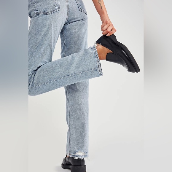 NWT AGolde 90’s Pinch High Rise Straight Size 30 - Picture 5 of 17